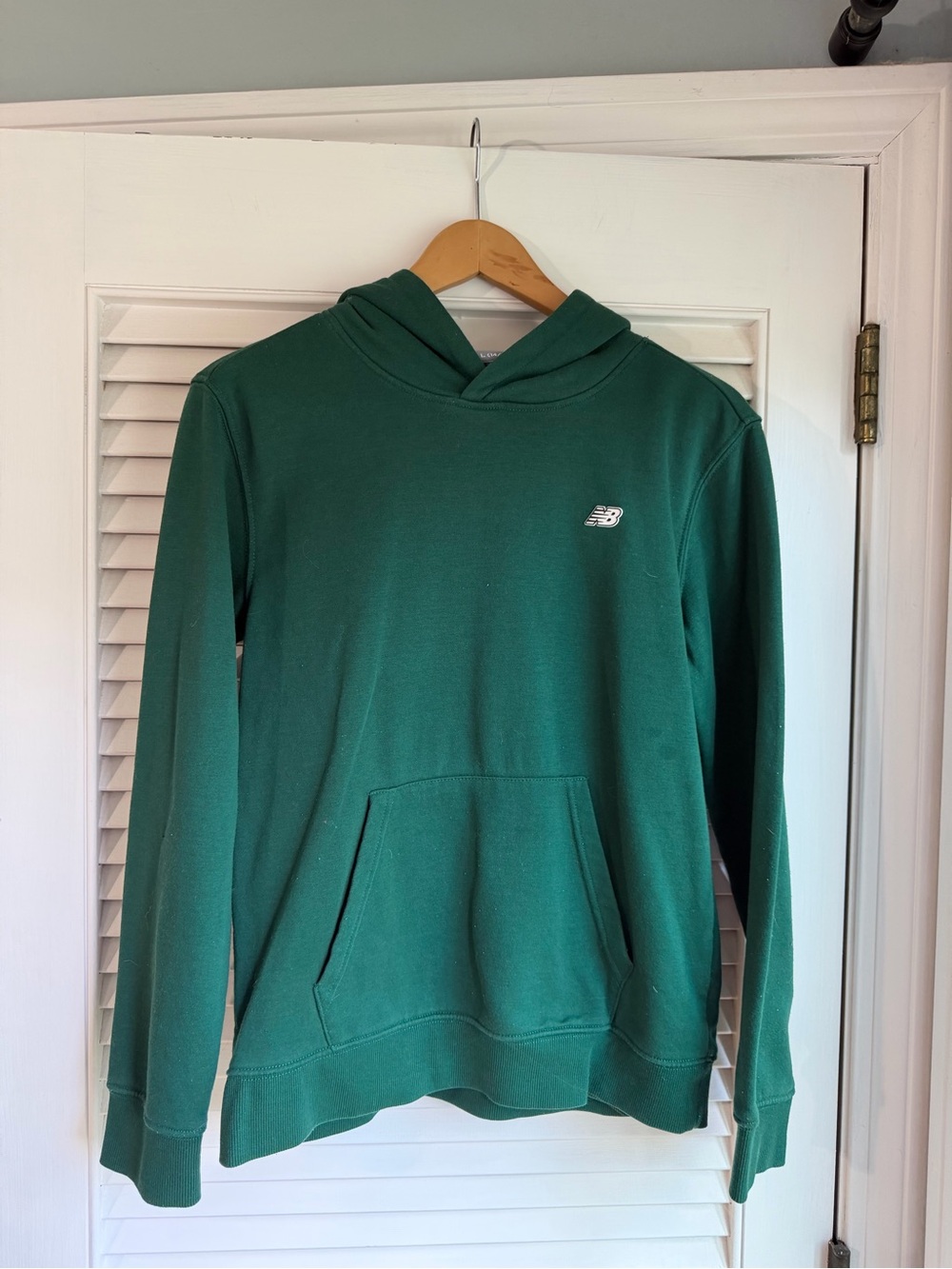 New Balance Forest Green Pullover Hoodie